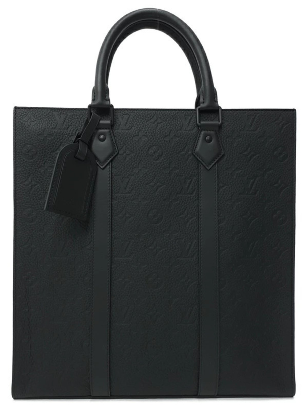 Louis Vuitton Taurillon Monogram Sac Plat Handbag